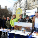 Isarboulevard : Spontandemo von Umweltorganisationen und Kultureinrichtungen, wie Urbanauten von Benjamin David für autofreien Isarboulevard, 26.März 2019 , Copyright : Foto : Stephan Rumpf
