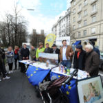 Isarboulevard : Spontandemo von Umweltorganisationen und Kultureinrichtungen, wie Urbanauten von Benjamin David für autofreien Isarboulevard, 26.März 2019 , Copyright : Foto : Stephan Rumpf