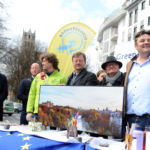 Isarboulevard : Spontandemo von Umweltorganisationen und Kultureinrichtungen, wie Urbanauten von Benjamin David für autofreien Isarboulevard, 26.März 2019 , Copyright : Foto : Stephan Rumpf
