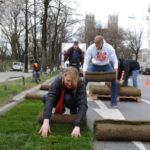 Isarboulevard : Spontandemo von Umweltorganisationen und Kultureinrichtungen, wie Urbanauten von Benjamin David für autofreien Isarboulevard, 26.März 2019 , Copyright : Foto : Stephan Rumpf