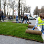 Isarboulevard : Spontandemo von Umweltorganisationen und Kultureinrichtungen, wie Urbanauten von Benjamin David für autofreien Isarboulevard, 26.März 2019 , Copyright : Foto : Stephan Rumpf
