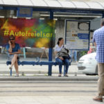 Kunsthappening AutofreieIsar, , 24.Juli 2019 , Copyright : Foto : Stephan Rumpf